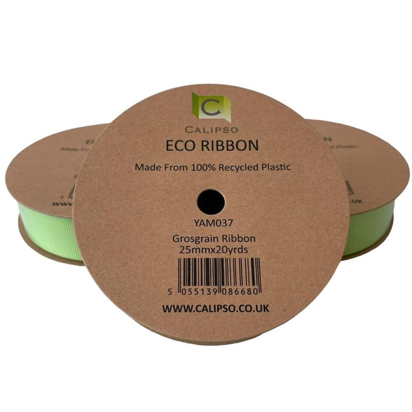 biodegradable ribbon green lime