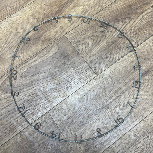 Wire Dartboard Numbers - funeral tribute