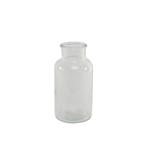 GLASS- Apothecary Bottle 16cm x 8cm (12 pack )